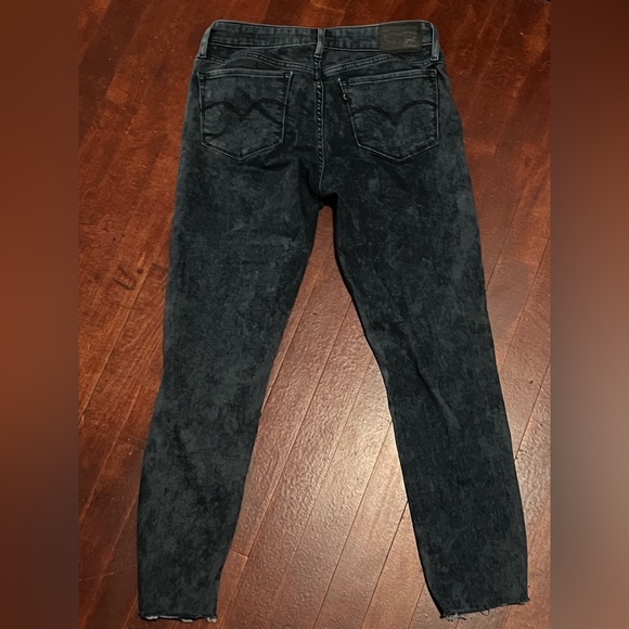 Levi 711 Skinny Jeans Capri Length Size 28 - Picture 4 of 4